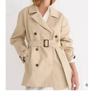 J.Crew Short Trench Coat